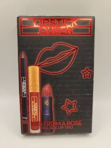 Lipstick Queen KISS FROM A ROSE. FULL SIZE LIP TRIO New in Box. - Picture 1 of 2