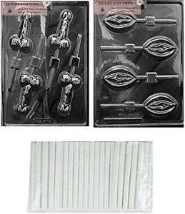 MEDIUM PECKER POP Adult Chocolate Candy Mold & Lady Lolly Adult Chocolate MOLD - Picture 1 of 1