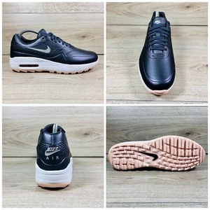 Nike  Air Max 1 G Golf Shoe Gridiron Metallic Silver Womens Size 9 - Picture 1 of 6
