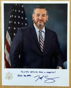 TED CRUZ, RARE ! 8" x 10" COLOR PHOTO, SENATOR FROM TEXAS, FANTASTIC ! - Picture 1 of 1