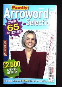 ARROW WORD PUZZLE BOOK MAG FAMILY ARROWORDS SELECTION ISSUE 84 NEW - Picture 1 of 15