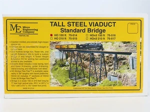 HO Scale Micro Engineering Kit 75-514 150' Tall Steel Viaduct Standard Bridge - Picture 1 of 6