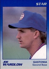 1989 Gastonia Rangers Star #24 Joe Wardlow Key West Florida FL NM Baseball Card