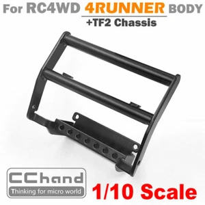 CC HAND METAL HORN FRONT BUMPER for RC4WD 4RUNNER Body + TF2 Chassis  - Picture 1 of 7