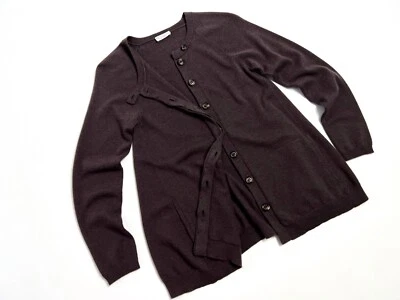 PVP 1920$ Cárdigan Suéter Para Mujer BRUNELLO CUCINELLI Marrón Botón Cachemira - S Foto 1 de 4