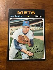 1971 TOPPS Baseball RON TAYLOR #687  NY Mets. SP HIGH NUMBER