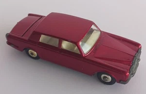 Lesney Matchbox No 24 Rolls Royce Silver Shadow Vintage 1960s Red - Picture 1 of 8