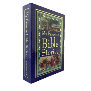 Kingfisher My Favorite Bible Stories Childrens Boxed Set of 4 Books 24 Stories - Imagen 1 de 8