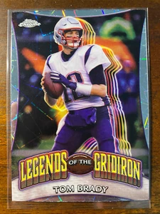 Fútbol americano cromado Topps 2024 Tom Brady #LOG-1 Lazer Refractor Legends Gridiron - Imagen 1 de 2