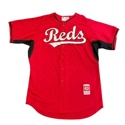 Cincinnati Reds Jersey Majestic Cool Base MLB Exclusive Jersey Adult Size 48 - Image 1 of 4