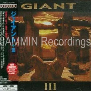 GIANT - III - Japan Edition - New CD w/ 4 Bonus Tracks - Picture 1 of 1