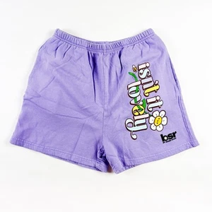 New BSR Samii Ryan shorts 'isn't it lovely" purple size small - Picture 1 of 8