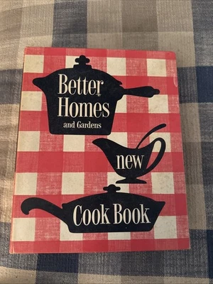 1953 BETTER HOMES AND GARDENS NEW COOK BOOK VINTAGE RECIPES FIRST EDITION BINDER - Image 1 of 4