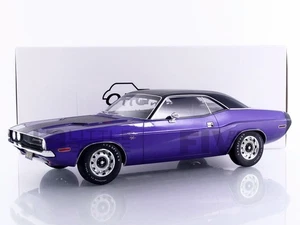 OTTO MOBILE 1/12 - DODGE CHALLENGER R/T PLUM CRAZY - 1970 G083 - Picture 1 of 11