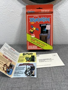 Coleco Vision "Zaxxon" Spiel von Sega Atari 2600 BOX UND BEILAGEN REG CARD OHNE SPIEL - Bild 1 von 20