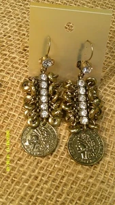 12 pc Coin Dangle Earring Bundle Fashion Jewelry - Picture 1 of 2