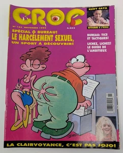 Croc #184 - Novembre 1994 - Humour Quebec (Sac/Carton) - Picture 1 of 14