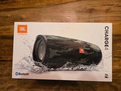 JBL Charge 4 Camouflage Bluetooth Lautsprecher – Wasserfest Top Zustand - Bild 1 von 4