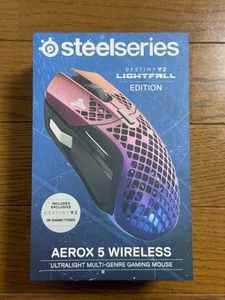 SteelSeries Aerox 5 Wireless Destiny 2 End of Light fall Edition Gaming Mouse - Picture 1 of 2