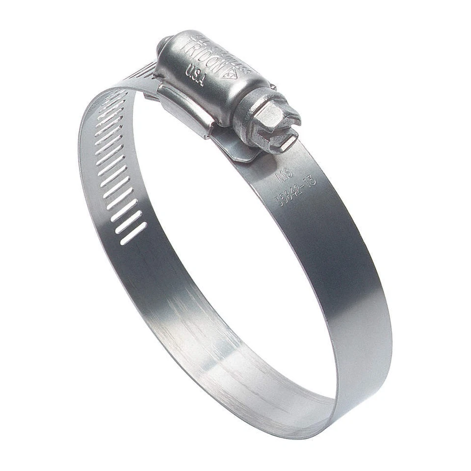 GRAINGER APPROVED Tridon 632012 Worm Gear Hose Clamp,1/2"W,1/2"ID,PK500 5CZC8 - Image 1 of 1