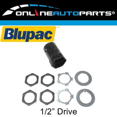 Front Bearing Adjusting Axle Wheel Hub Nut+54mm Socket for Landcruiser Hilux - Image 1 of 4