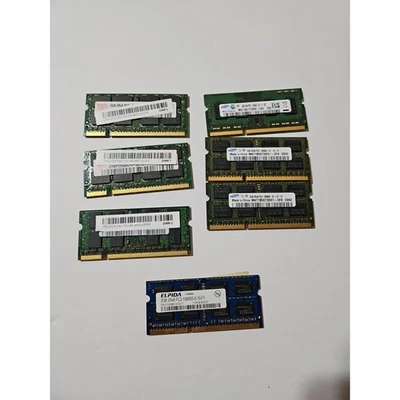 Samsung 2GB DDR3L 1600MHz 204-Pin Portátil RAM PC3L-12800 Lote de 7 Foto 1 de 4