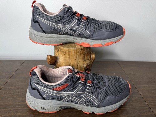 Scarpe da ginnastica Asics da uomo taglia 11 grigie Gel Venture sneaker running allenamento