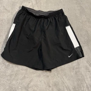 Nike 5" Woven Reflective Shorts Herren Medium schwarz kurz gefüttert Laufshorts - Bild 1 von 11