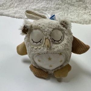 Cloud B Nighty Night Owl On The Go Travel Sound Machine 7" Plush Nature Sounds - Picture 1 of 7
