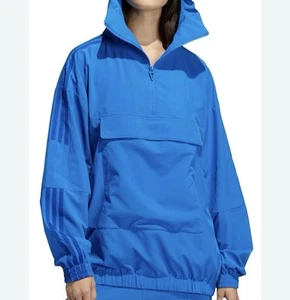 Adidas Ivy Park Giacca con Cappuccio Uomo Taglia Small Blu Maniche Lunghe Sportiva - Foto 1 di 7