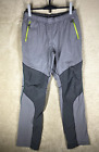 Columbia Outdoor Track Pants Size XL Womens Grey Logo Hiking Sports Activewear