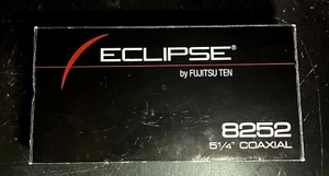 eclipse car audio 5 1/4 Coaxial Speakers Model 8252 by Funitsu Ten - Picture 1 of 3