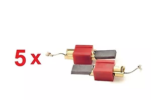 10x MIELE SPAZZOLE CARBONIO LAVATRICE CON SUPPORTI 4297410, 4297411, 4297412 - Foto 1 di 1