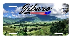 Puerto Rico Rican Flag & Jibaro License Plate * Free Shipping - Picture 1 of 1