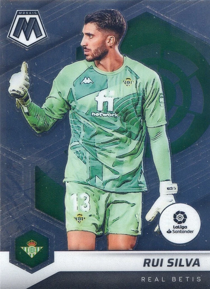 2021-22 Panini Mosaic La Liga NO. 80 Rui Silva - Real Betis - Image 1 of 2