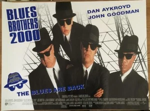 Blues Brothers 2000 - Original D/S UK Quad Poster 40 x 30 inches - Dan Aykroyd - Picture 1 of 1