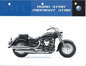 Motorcycle Brochure - Yamaha - Road Star Midnight Star - 2001 (DC470) - Bild 1 von 1
