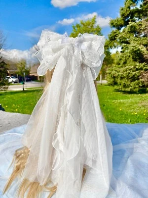 Horquillas de boda, regalo, velo de novia, horquillas de peinado, cosplay Lolita, hecho a mano Foto 1 de 4