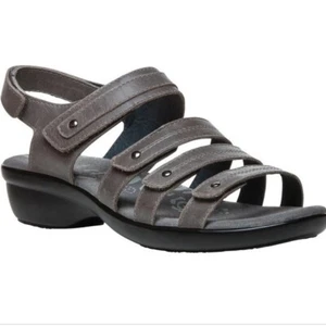 Propet Women's Aurora Wedge Sandal Size US 10.5 X (2E) Grey - Picture 1 of 3