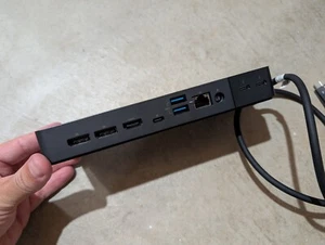 Genuine Dell WD22TB4 Thunderbolt 4 Dock Station only. No Power Supply - Photo 1/3