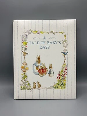 Beatrix Potter A Tale of Baby's Days Memory Book Peter Rabbit Vintage 1990 - Image 1 of 4