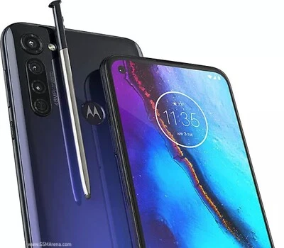 Motorola Moto G Stylus (2020) Unlocked 4GB RAM 128GB ROM 4G Mobile Phone Blue - Immagine 1 di 4