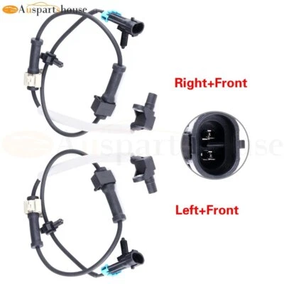 2x Sensor de velocidad de rueda ABS delantero para Chevrolet Silverado 3500 2001-2006 ALS483 Foto 1 de 4