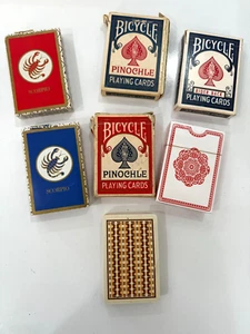 7 Decks of Playing Cards Bundle Lot - Picture 1 of 8