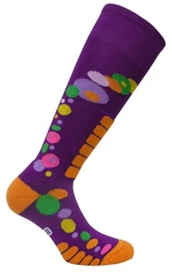 CALCETÍN DE ESQUÍ PARA MUJER EUROSOCK ESTILO LIBRE #0816W (PÚRPURA) PEQUEÑO 5-8 - Imagen 1 de 2