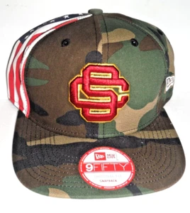USC Southern California Trojans NCAA NEW ERA  9FIFTY CAMOUFLAGE  Snapback Hat - Picture 1 of 5