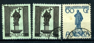 Polonia_1955 Mi.Nr. 909-913 Monumentos - Imagen 1 de 1