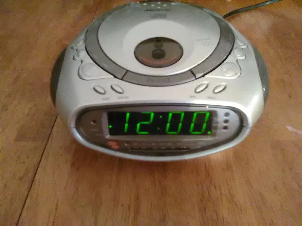 Memorex CD Clock Radio With Dual Alarm - Image 1 of 1