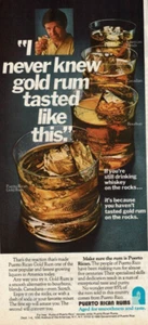 1981 Vintage Print Ad I never know gold rum tasted like this Puerto Rican Rums - Bild 1 von 2