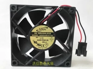 ADDA 8025 AD0824UB-A71GL DC24V 0.26A 8CM 2-Pin Inverter Cooling Fan - Picture 1 of 2